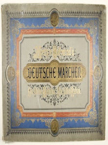 Deutsche Märchen: Die Schöne Melusine. Ein Cyclus von elf Bildern. Das Märchen von den Sieben Raben und der Treuen Schwester. Ein Cyclus von sechs Bildern. Photographiedruck von Martin Rommel in Stuttgart (German Fairy Tales: The Beautiful Melusine. A Cycle of Eleven Pictures. The Tale of the Seven Ravens and the Faithful Sister. A Cycle of Six Pictures. Photographs by Martin Rommel in Stuttgart)