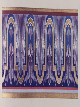 Album Mosaique Decorative [UNIQUE SAMPLE ALBUM WITH AT LEAST 65 ORIGINAL PAINTED GOUACHE DESIGNS FOR MOSAICS]