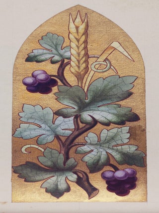Album Mosaique Decorative [UNIQUE SAMPLE ALBUM WITH AT LEAST 65 ORIGINAL PAINTED GOUACHE DESIGNS FOR MOSAICS]