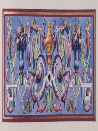 Album Mosaique Decorative [UNIQUE SAMPLE ALBUM WITH AT LEAST 65 ORIGINAL PAINTED GOUACHE DESIGNS FOR MOSAICS]