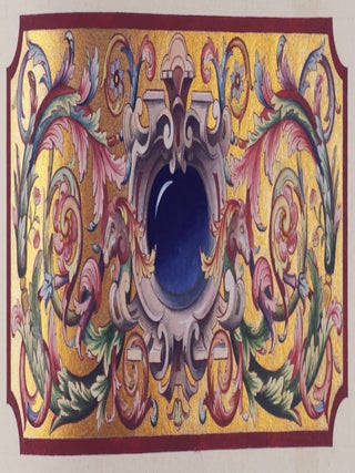 Album Mosaique Decorative [UNIQUE SAMPLE ALBUM WITH AT LEAST 65 ORIGINAL PAINTED GOUACHE DESIGNS FOR MOSAICS]