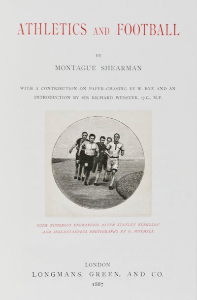 Item #10830 Athletics and Football. M. Shearman.