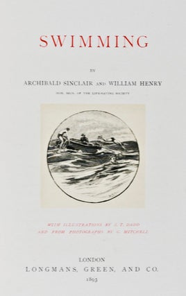 Item #10831 Swimming. A. Sinclair, W. Henry