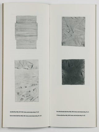 A Curatorial Project: Ford Beckman, Meg Webster, Sal Scarpitta, Robert Raschenberg, Change Inc. Benefit, Token Gestures, Charles Clough