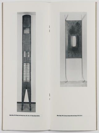A Curatorial Project: Ford Beckman, Meg Webster, Sal Scarpitta, Robert Raschenberg, Change Inc. Benefit, Token Gestures, Charles Clough