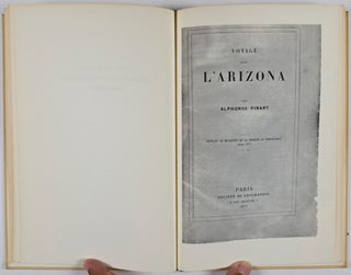 Journey to Arizona in 1876 [INSCRIBED AND SIGNED]