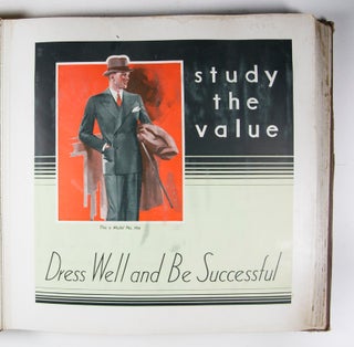 Item #11216 Fall and Winter 1931 Men's Catalogue: Study The Value, Dress Well And Be Successful....