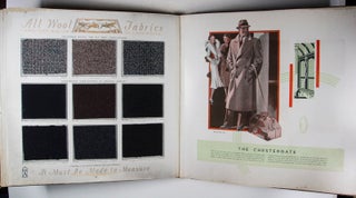 Fall and Winter 1931 Men's Catalogue: Study The Value, Dress Well And Be Successful