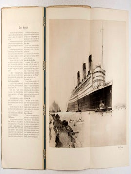 Cunard White Star; Launch of N0. "534" in the presence of Their Majesties The King & Queen at the Yard of John Brown & Co., Ltd. Clydebank, Wednesday September 26, 1934
