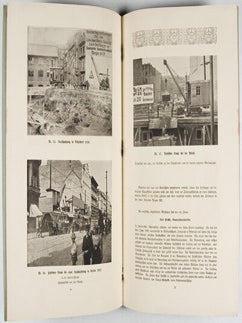Pferd und Maschine im Baugewerbe (Horse and Machine in the Construction Business)
