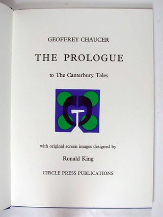 The Prologue to The Canterbury Tales