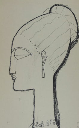 Item #13093 Modigliani: Drawings and Sketches. Franco Russoli