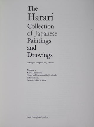 The Harari Collection of Japanese Paintings and Drawings: Volume 3