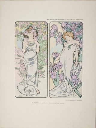 Item #13462 Documents D'Atelier; Art Decoratif Moderne (Turn of the centruy French Decorative...
