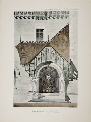 Documents D'Atelier; Art Decoratif Moderne (Turn of the centruy French Decorative Arts & Interior design in color)