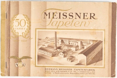 Item #13684 Meissner Tapeten (Wallpapers from Meissen). Hermann Meissner.
