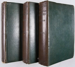 Folk-lore in the Old Testament. Studies in Comparative Religion, Legend and Law (3 vols.)