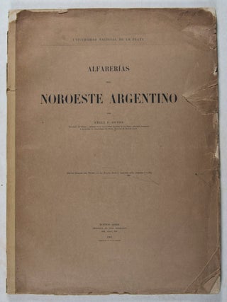 Alfarerias del Noroeste Argentino. De los Anales del Museo de La Plata