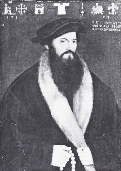 Item #15370 Peter Fusslis Jerusalemfahrt 1523 und Brief über den Fall von Rhodos 1522. Leza Uffer.