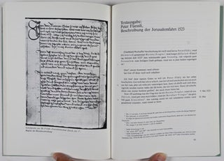 Peter Fusslis Jerusalemfahrt 1523 und Brief über den Fall von Rhodos 1522.
