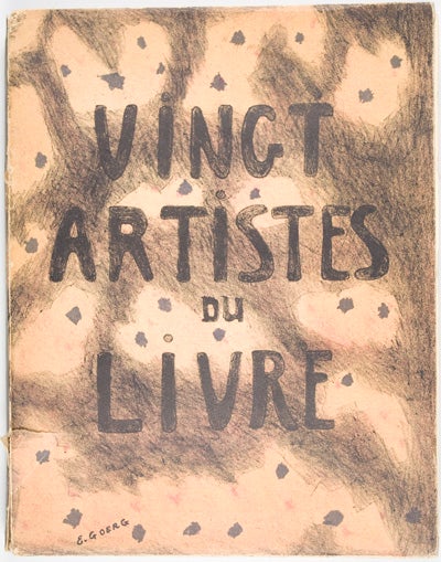 Item #15412 Vingt Artistes du Livre. Avec une introduction de Raymond Cogniat. Pierre Mornand, J R. Thome.