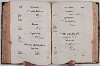 Grammatica Italiana, e Arte para Aprender a lingua Italiana por meyo da Lingua Portugueza