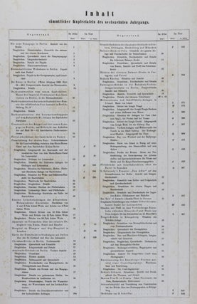 Atlas zur Zeitschrift für Bauwesen. Herausgegeben unter Mitwirkung der Konigl. Technischen Bau-Deputation und des Architekten-Vereins zu Berlin. Jahrgang XVI. (CONTAINS ALL THE 7 PLATES DEPICTING THE ORANIENBERGER STRASSE SYNAGOGUE). Also contains a color lithograph of the Oranienberger Synagogue from the separate elephant folio edition