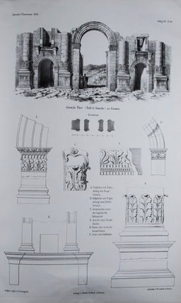 Item #15819 Atlas zur Zeitschrift für Bauwesen, Jahrgang XVI. 1866. G. Erbkam