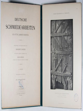 Deutsche Schmiedearbeiten aus fünf Jahrhunderten