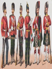 Die Englische Armee in ihrer gegenwartigen Uniformierung. 17 Tafeln in lithographischem Farbendruck mit 190 Abbildungen von Offizieren und Soldaten aller Truppengattungen, genauen Farbtafeln etc. Nebst Erlauterungen zu denselben und Mittheilung über Eintheilung, Organisation etc. der engl. Armee, sowie mit einer Liste der sammtlichen regularen Regimenter.