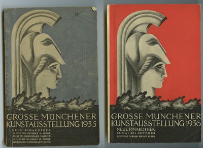 Item #16581 Grosse Munchner Kunstausstellung. 8 volumes. n/a.