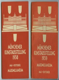 Grosse Munchner Kunstausstellung. 8 volumes.