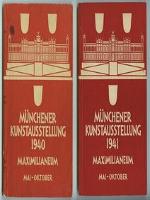 Grosse Munchner Kunstausstellung. 8 volumes.