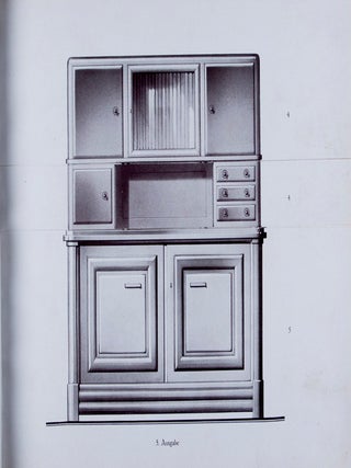 Verwandelbare Mobel-Zeichnungen. D.R.u.A.P. Raum Kunst. [Kitchen cabinets]
