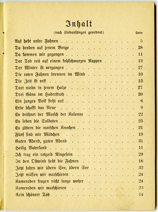 Lieder fûr die Landjugend: Eine Auswahl aus den Liederblätter der Hitlerjugend