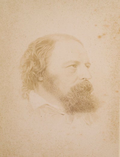 Item #16707 The Works of Alfred Tennyson Poet Laureate. With Photographic Illustrations By Payne Jennings. Alfred Tennyson, Payne Jennings.