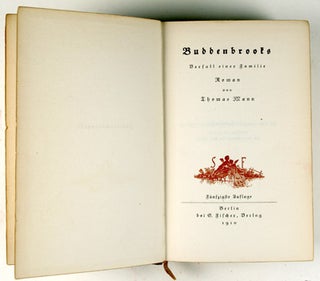 Buddenbrooks: Verfall einer Familie. Roman. 2 volumes.
