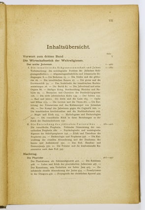 Gesammelte Aufsatze zur Religionssoziologie. 3 Vols. (Collected Essays On Sociology of Religion)