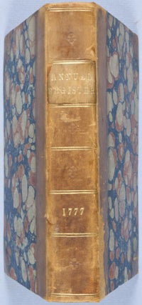 The Annual Register, or a View of the History, Politics, and Literature, for the Year 1777