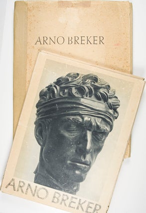 Arno Breker Portfolios: 1) Arno Breker. Lichtbilder von Charlotte Rohrbach. Mit einer Einführung von Dr. Werner Rittich. (Paris: Ewald König. Verlag der Deutschen Arbeitsfront. 1943. 1st edition): PHOTOGRAVURE 2) Arno Breker (Leipzig: Film-Foto Verlag. 1943. 'Bibliophilen' edition): ORIGINAL PHOTOGRAPHS