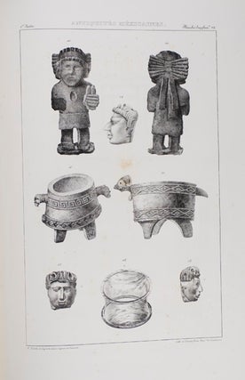 Antiquités Mexicaines Vol. I & II [Incomplete] (includes "Recherches sur les Antiquitiés de I'Amérique du Nord et de I'Amérique du Sud" by D. B. Warden)