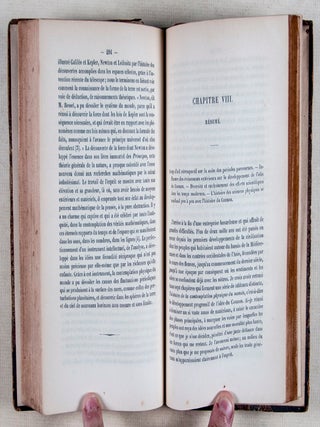 Cosmos. Essai d'une description physique du monde. Traduit par H. Faye, un des astronomes de l'Observatoire royal de Turin. Troisième édition milanaise