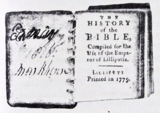 Item #18771 A Snuff-Boxfull of Bibles. Wilbur Macey Stone