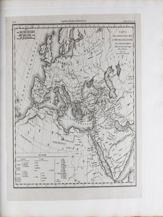 Sacra Bibbia di Vence : prima edizione italiana - opera dedicata a S. M. I. R. A. Francesco 1. Atlante contenente le carte geografiche ed iconografiche relative al testo ed alle dissertazioni