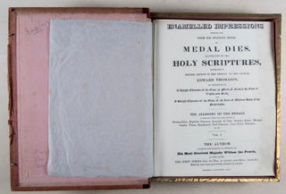 Item #18896 Enamelled impressions struck off from the splendid series of medal dies, illustrative...