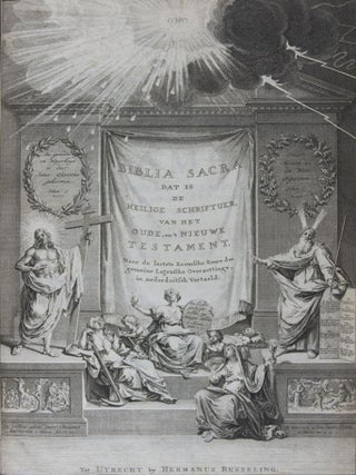 Item #18928 Biblia sacra, dat is de Heilige Schriftuer van het Oude, en het Nieuwe Testament,...