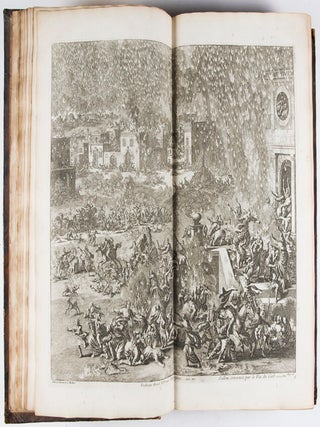 Biblia sacra, dat is de Heilige Schriftuer van het Oude, en het Nieuwe Testament, Naer de laetste Roomsche Keure der gemeine Latijnsche Overzettinge, in Nederduitsch Vertaeld, met korte verklaringen op de duistere plaetzen... First volume only (Old Testament)