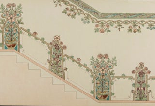 Item #19076 Naturalistik. Farbige Vorlagen im englischen Charakter zur Decken- und Wandmalerei...