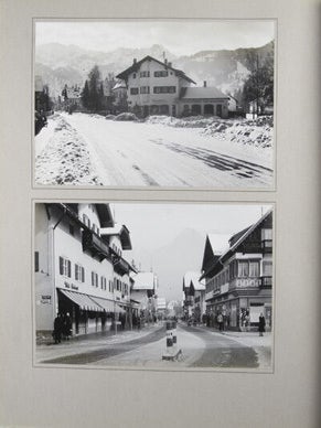 Plans and illustrations pertaining to the candidature of the community of Garmisch-Partenkirchen for the VIIIth Olympic Winter Games in 1960. Plans et photos pour la candidature de la commune de Garmisch-Partenkirchen aux VIIImes Jeux Olympiques d'Hiver 1960. Pläne und Bilder zur Bewerbung der Marktgemeinde Garmisch-Partenkirchen um die VIII. Olympischen Winterspiele 1960