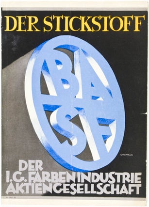 Item #19234 Der Stickstoff der I. G. Farbenindustrie Aktiengesellschaft. Ausgabe Januar 1928. n/a